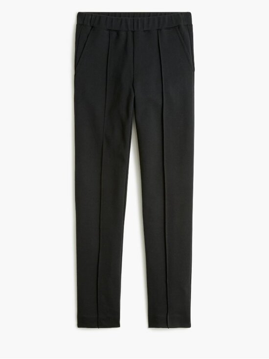 J. Crew Pants - J. Crew Pintuck Sweatpants Black Pull On Pants Pockets